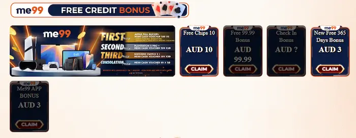 me99aucasino first-bonus